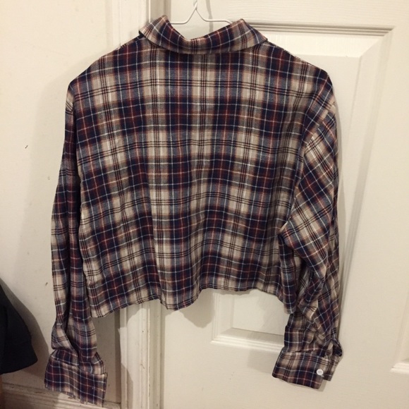 Yesstyle crop plaid shirt size S - Picture 5 of 5
